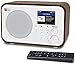 Produktbild Ocean Digital WiFi Internetradios WR-336N Tragbares Digitalradio mit wiederaufladbarem Bluetooth-Empfänger mit 2,4-Zoll-Farbdisplay, 4 voreingestellten Tasten, Unterstützung für UPnP und DLNA-Schwarz