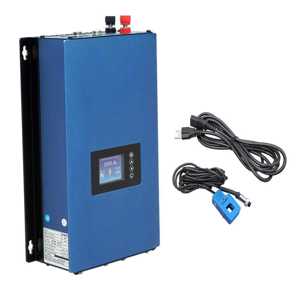 1000W netzgekoppelter Wechselrichter Leistungsbegrenzer DC25-60V Solareingang AC110V/240V Autoschalter