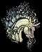 ROYAL BRUSH Holographic Foil Engraving Art Kit, 8 by 10-Inch, Arabian Unicorn