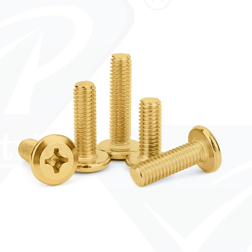 Image of Rely⇒VP INDUSTRIES (Pcs-25) M6x25 mm JCB Philips Flat Head Screw Fastener Bolts | Flat Head Furniture Bolt Crib Bunk Bed Furniture Cot, Barrel Bolt, High Tensile Carbon Steel 10.9 Grad