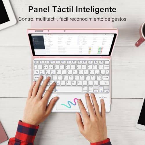 Teclado para Redmi Pad 2 11" que soluciona la escritura lenta sin usar ratón 3