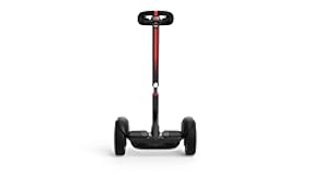 Ninebot S-Max Smart Self-Balancing Electric Scooter, Dual 432W Motor, Max 23.6 Miles Range & 12.4MPH, Hoverboard with LED Light, Compatible with Gokart kit, Large