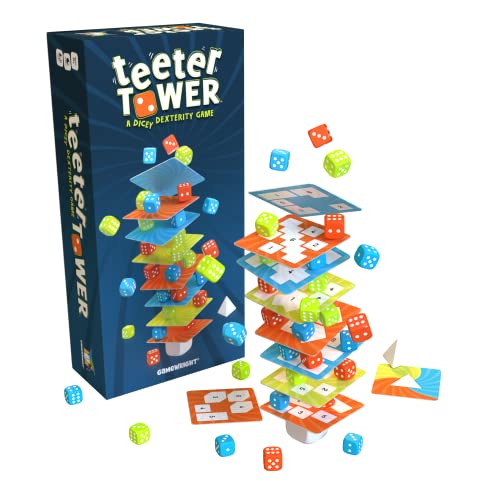 Gamewright Teeter Tower Dicey Dexterity G Board Game