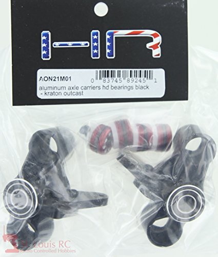 Hot Racing AON21M01 Aluminum Steering Blocks Hd Bearings Arrma Kraton Outcast - Thumbnail 2