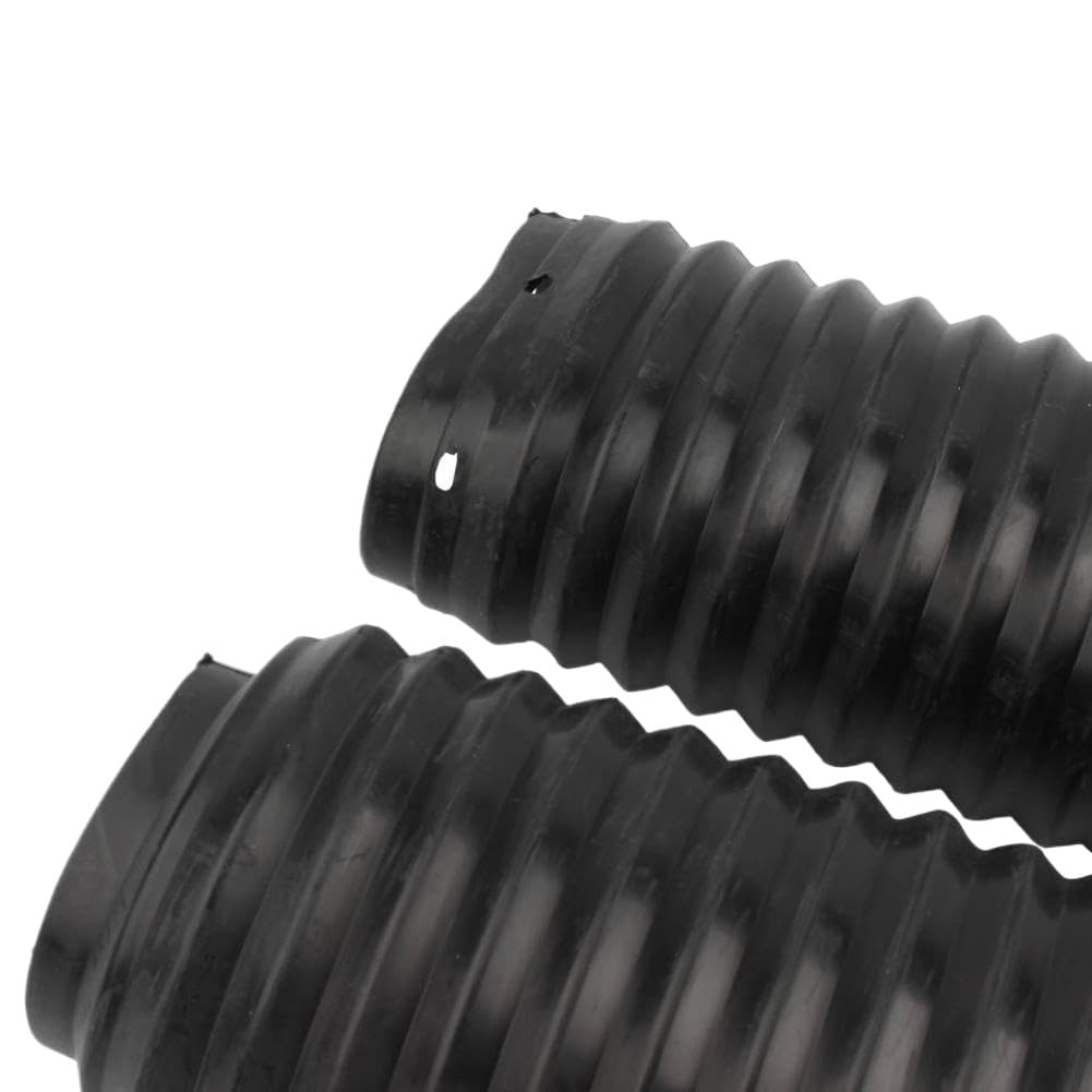 Couvercle De Garde De Fourche Noir Compatible avec Suzuki DRZ400 DRZ400E DRZ400S Et Kawasaki KLX400R