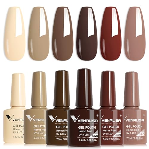 VENALISA Brown Gel Set