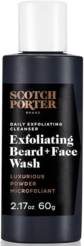 Scotch Porter Limpador Esfoliante em Pó para Barba e Rosto