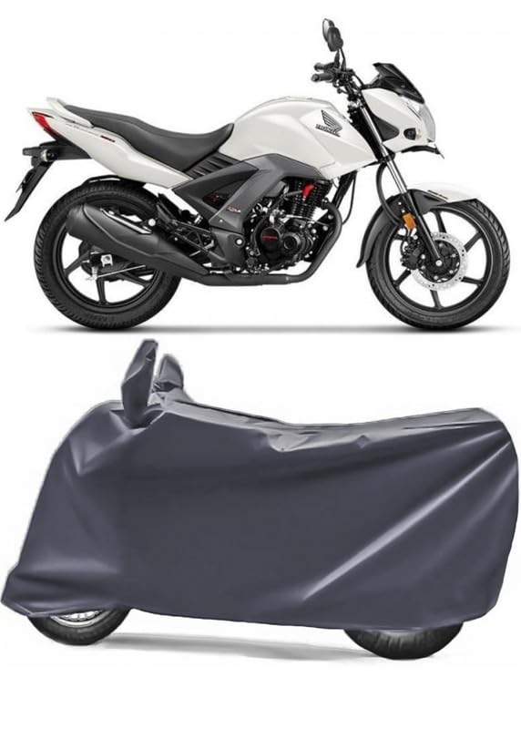 V Vinton Waterproof Bike Body Cover Compatible with CB Unicorn Dust Proof Cover Protects from Rain and Sunlight Uv Proof | Grey (B0CW36B5V6) Amazon Price History, Amazon Price Tracker