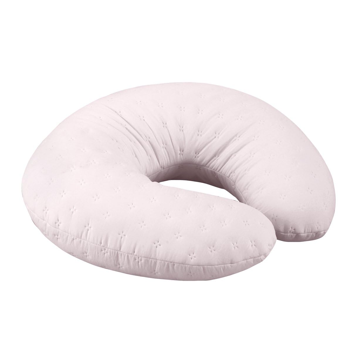 Cambrass - cojín para los primeros meses del bebé - almohada de lactancia que proporciona comodidad y soporte al bebé - 53x45x10 cm Soft rosa