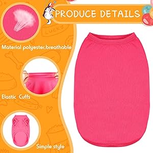 16 pieces small dog clothes cute blank puppy shirts soft dog sweatshirts breathable outfit for pet cats accessories 16 styless  urban country home decor