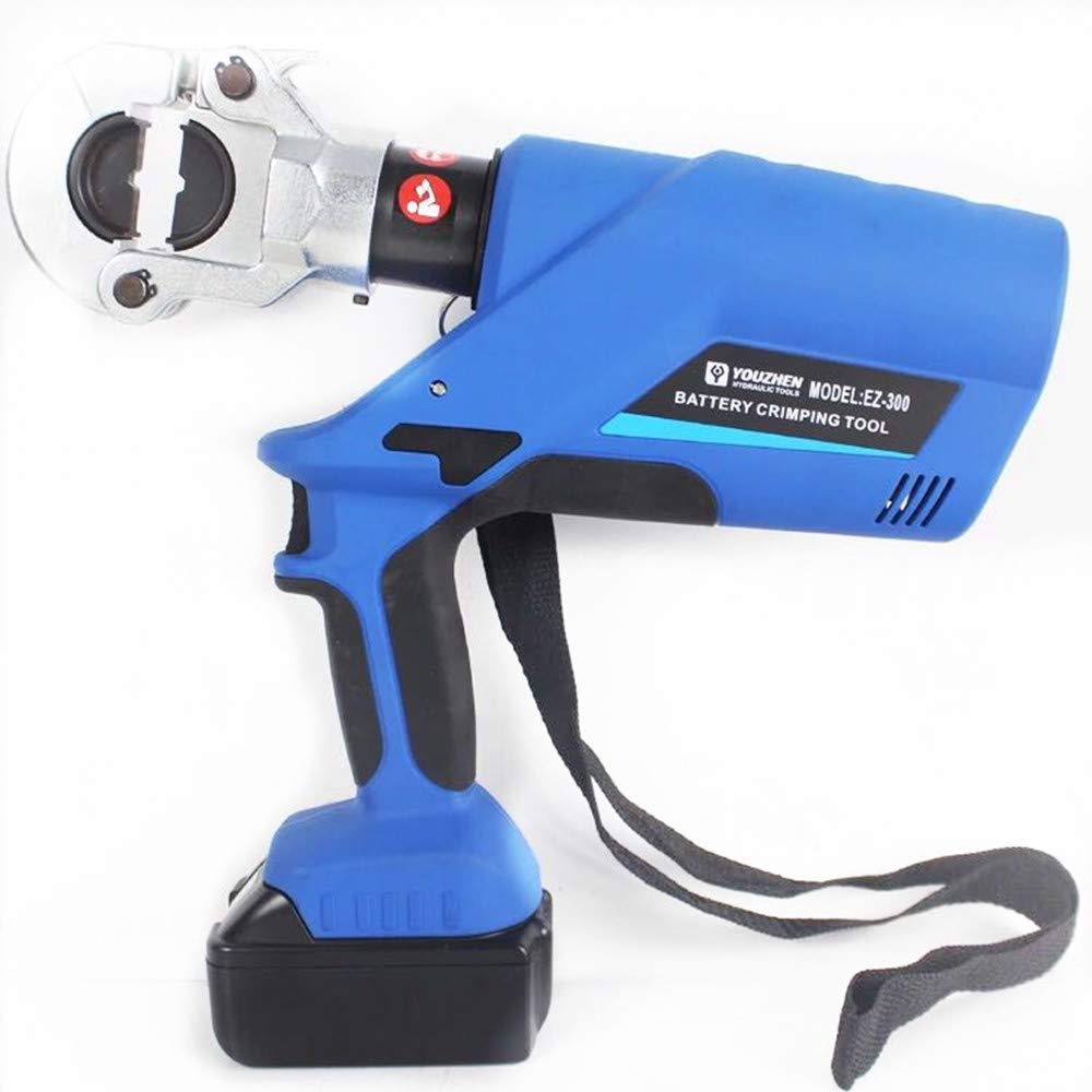 10~300mm² Electric Pipe Hydraulic Pliers Hydraulic Crimping Pliers Wire Clamp Hydraulic Crimping Tool Machine with 12 Dies for Crimping of Copper Aluminum Terminals