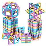 Magnetische Bausteine Spielzeug, Magnetspielzeug Magnete für Kinder, Weihnachten Geburtstag Magnetbausteine Geschenk ab 3 4 5 6 7 Jahre Junge Mädchen