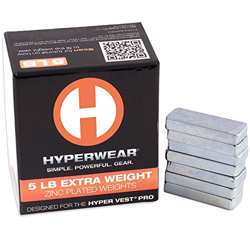 Hyperwear Booster Pack for Hyper Vest PRO Weighted Vests - Set of 35