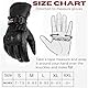 EVO Fitness Motorradhandschuhe Mit Winter Thermo Innenhandschuhen Thinsulate 3M Hipora Carbon Shell Fiber Knuckle Smartphone Touch Kompatibel Winddicht MTB Racing Motocross Allwetter (Schwarz, M)
