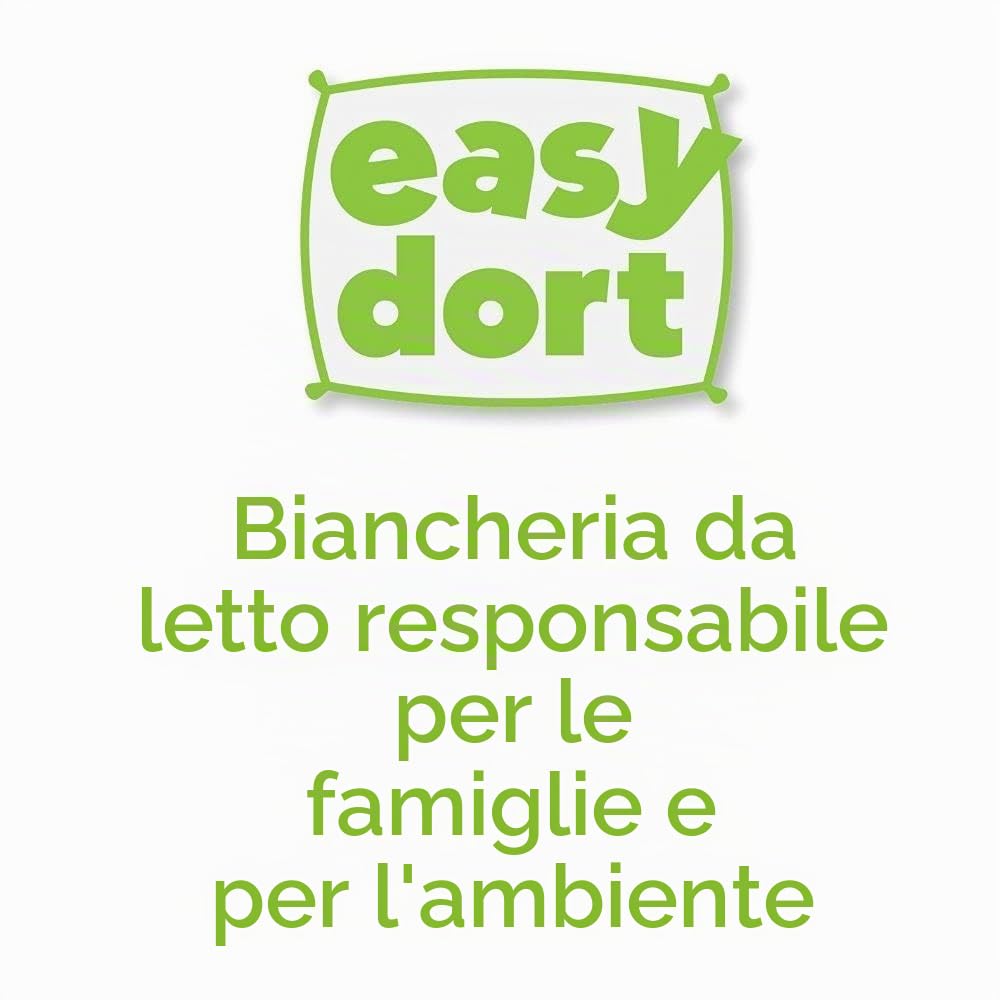 Easy Dort Set di 3 lenzuola in cotone, 40 x 80 cm, allungabile a 40 x 90 cm, per culla, culla, navicella, colore: bianco