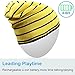 Bluetooth Beanie Hat,Mydeal Slouchy Knit Skully Cap with Wireless Bluetooth Headphones Headsets Earphone Music Audio Hands-Free Phone Call for Winter Sports Fitness Gym Exercise Workout - Yellow
