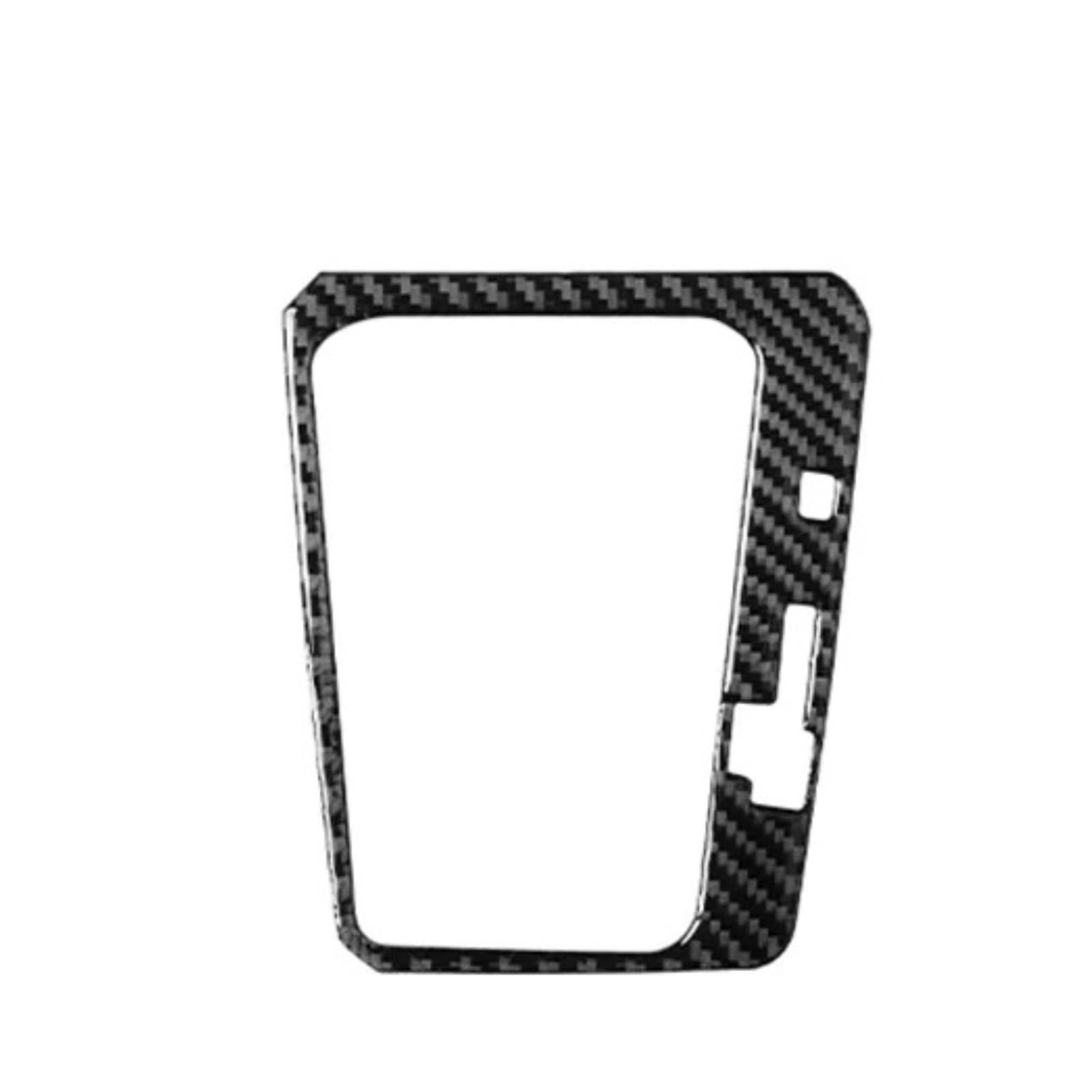 Interior Trim for Passat for Variant​ for Estate B8 B8.5 2016 2017 2018 2019 2020 2021 2022 2023 Real Soft Carbon Fiber Sticker Car Gear Shift Trim Auto Central Inner(for RHD Black Carbon)