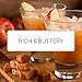 Monin - Caramel Syrup, Rich and Buttery, Great for Desserts, Coffee, and Cocktails, Gluten-Free, Non-GMO (1 Liter, 4-Pack)