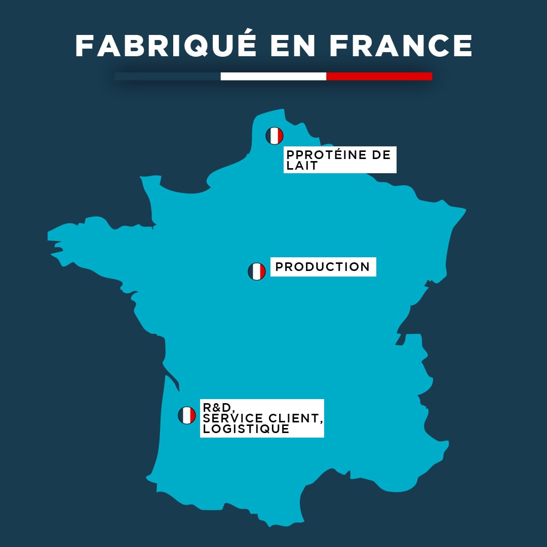 Whey Native concentrée - Vanille - 810 g - Efficacité maximale - Fabriquée en France - AqeeLab Nutrition : la marque Française & écoresponsable