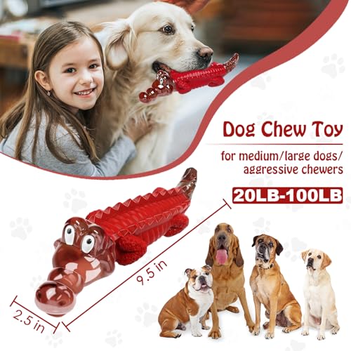 Image of Jeefome Dog Toys for Aggressive Chewers - Indestructible Dog Toy to Keep Them Busy & Reduce Boredom for Small /Medium /Large Breed