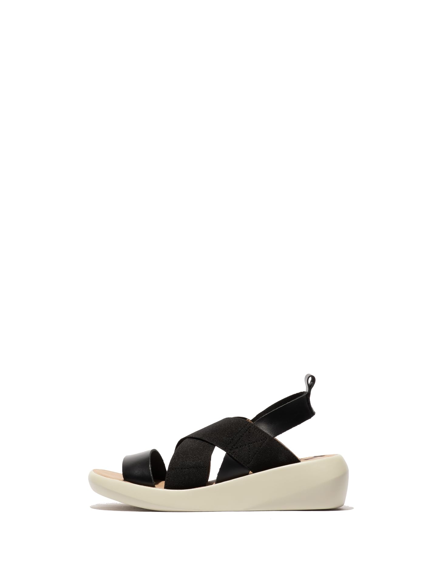 Fly London Women's BAJI848FLY Sandal, Black, 3 UK