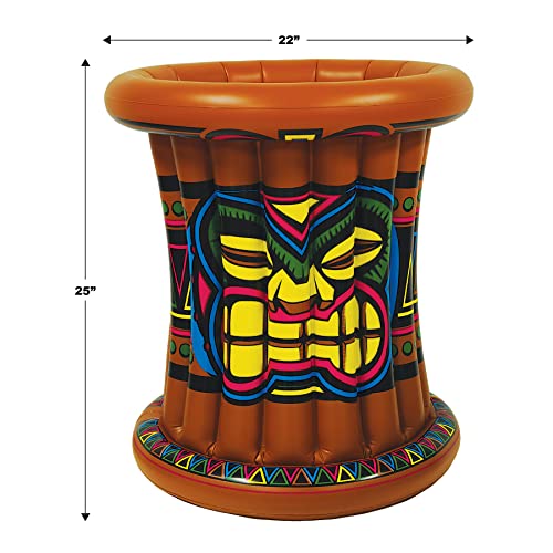 Refroidisseur gonflable de boisson Beistle seau à glace gonflable luau - 3