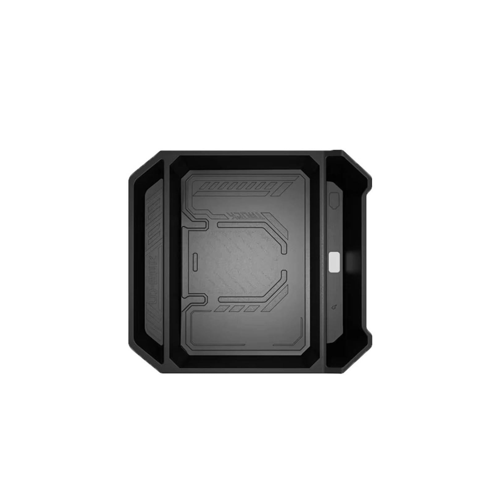 Console Storage Tray Center Console Waterproofing Tray Organizing Tidying Accessories Memory Foam For Tesla For Cybertruck 2024 Car Armrest Mat