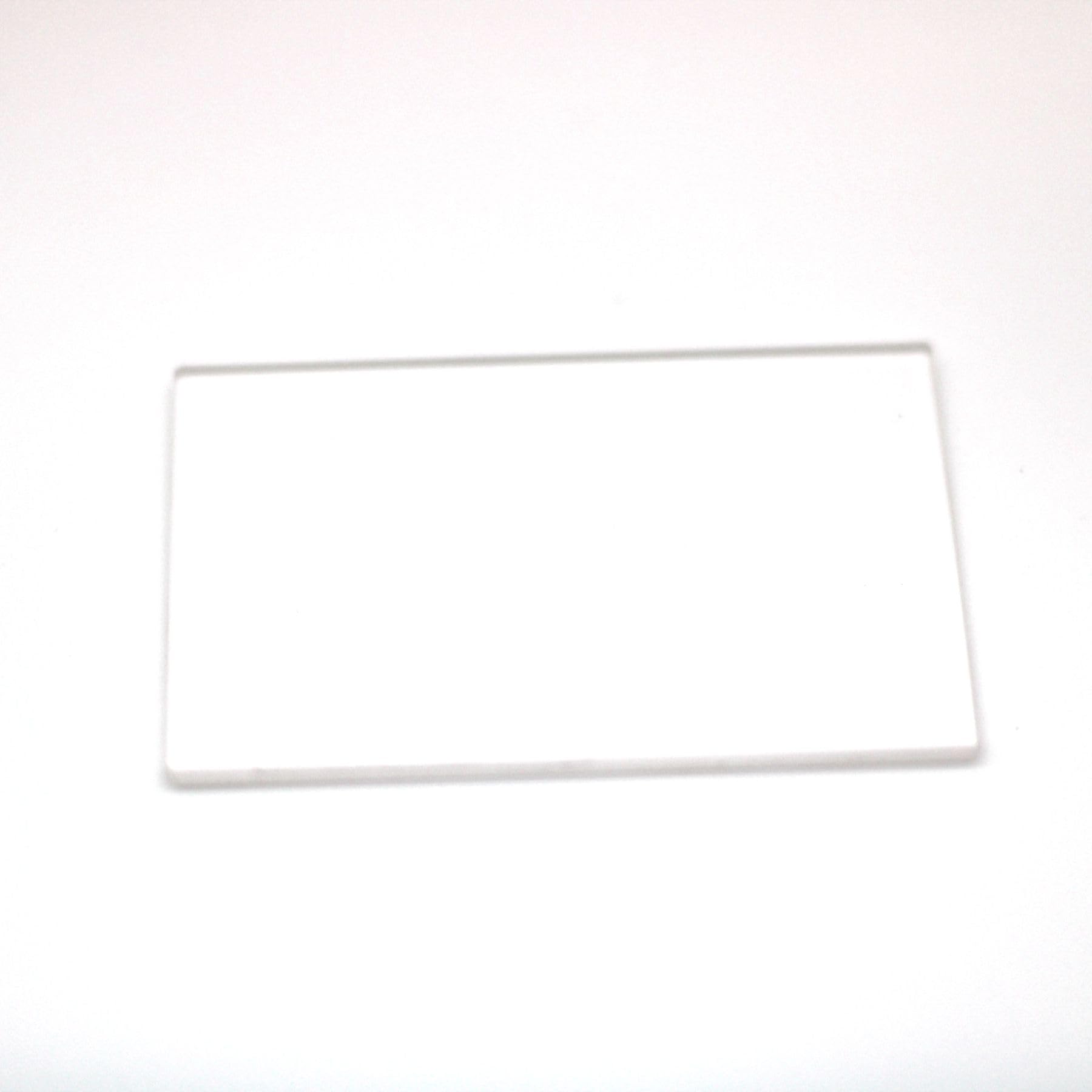 5 uds tamaño Total 30x41,7x2,4mm Placa de Vidrio de Cuarzo de sílice fundida Transparente JGS2