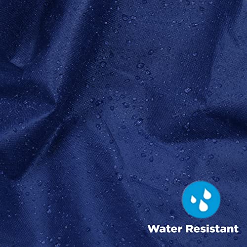 Image of Amazon Brand - Solimo Hatchback Car Cover, Blue (i10, Grand i10, Santro, Indica, Beat, Tiago, Nano, etc.)