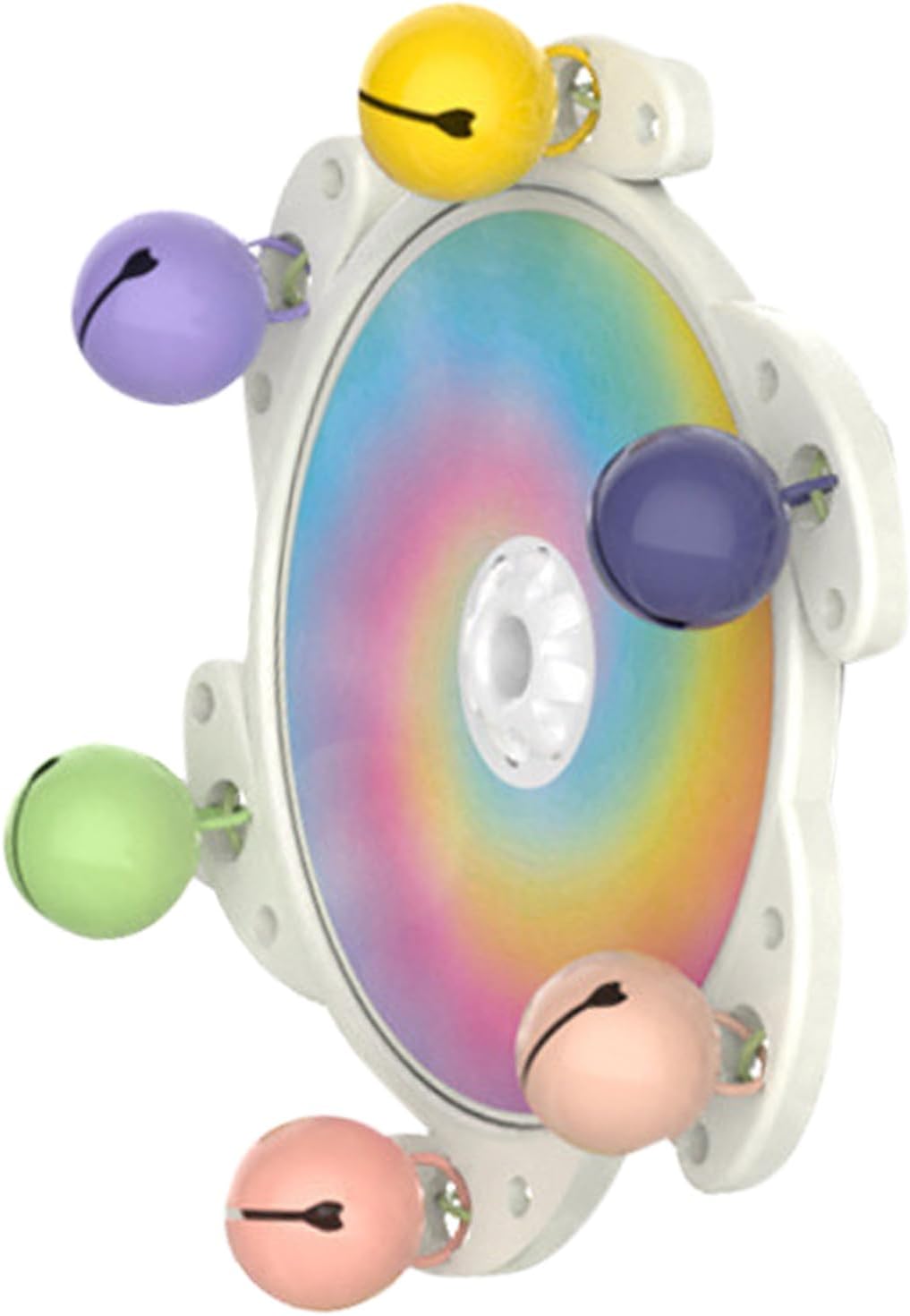 Genérico Spielzeug für Wellensittiche, drehbares Spielzeug für Papageienkäfig, interaktives und Anreicherungsspielzeug für Kakadus, Agapornis und Loris