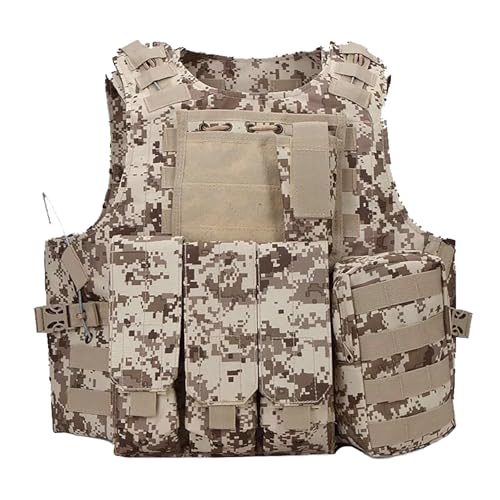 Gilet tactique homme outdoor réglable WWricotta sans manches pour la randonnée et la chasse