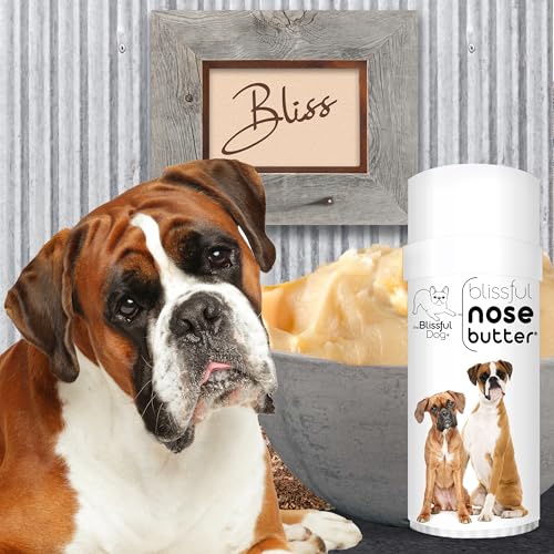 Image of The Blissful Dog Fawn Boxer Unscented Nose Butter - Dog Nose Butter, 2 Ounce