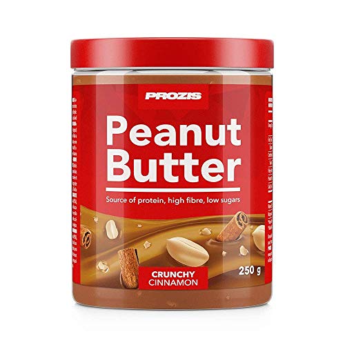 Crema de cacahuete con sabor a rollo de canela Prozis 250 g