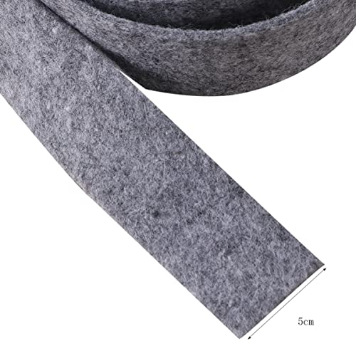 LIFKOME Rolo de fita de feltro de lã faça você mesmo artesanato patchwork decoração apliques fita pr