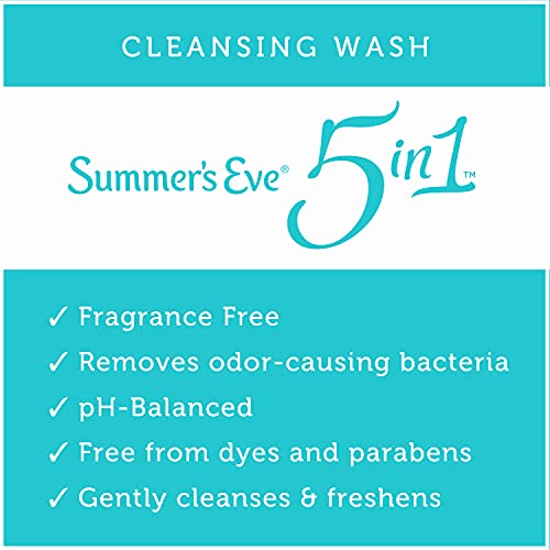 Summer's Eve Fragrance Free Gentle Daily All Over Feminine Body Wash, Removes Odor, Feminine Wash pH Balanced, 15 fl oz - Image 3