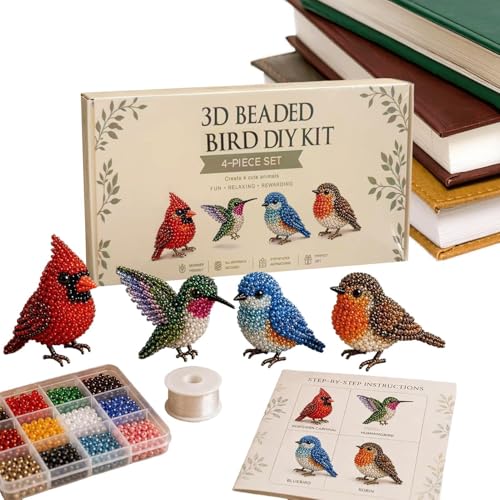 Kit de perles animal 3D pour décorer l'étagère de chambre - 8