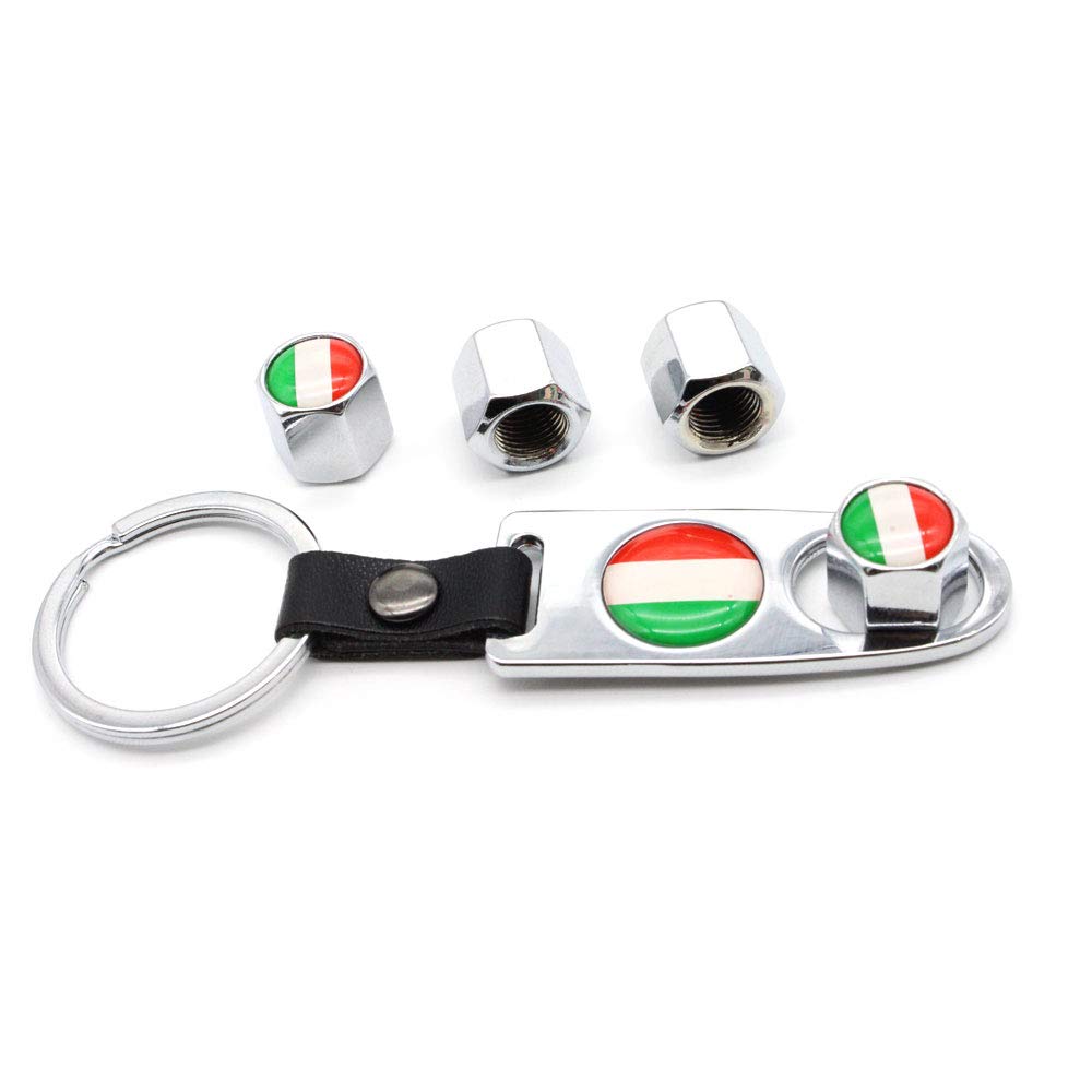 5 Pz/set antifurto auto pneumatici ruota valvola steli NO.8 stile aria