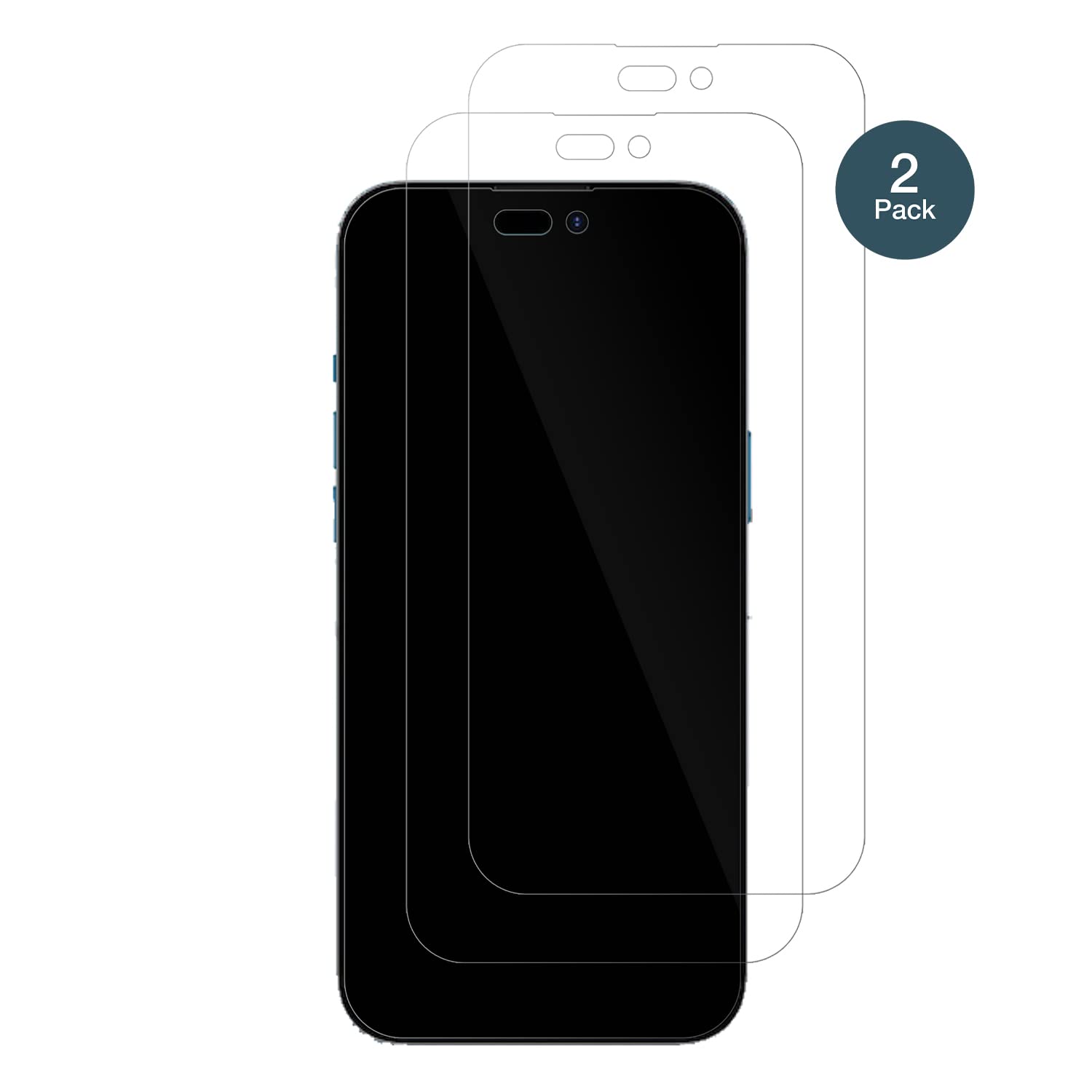 DIPOS - 2x Pellicola Protettiva Opaco Per Apple Iphone 11 Posteriore Protezione Vetro Flessibile 9h