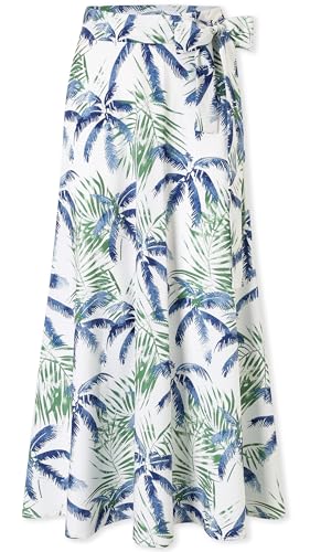 Image of Cromoncent Matching Hawaiian Outfits for Family, Dad and Son Matching Luau Beach Tropical Shirts Mommy Daughter Tropical Sets