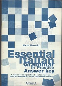 Paperback Grammatica Essenziale Della Lingua Italiana Con Esercizi: Key to Exercises Book