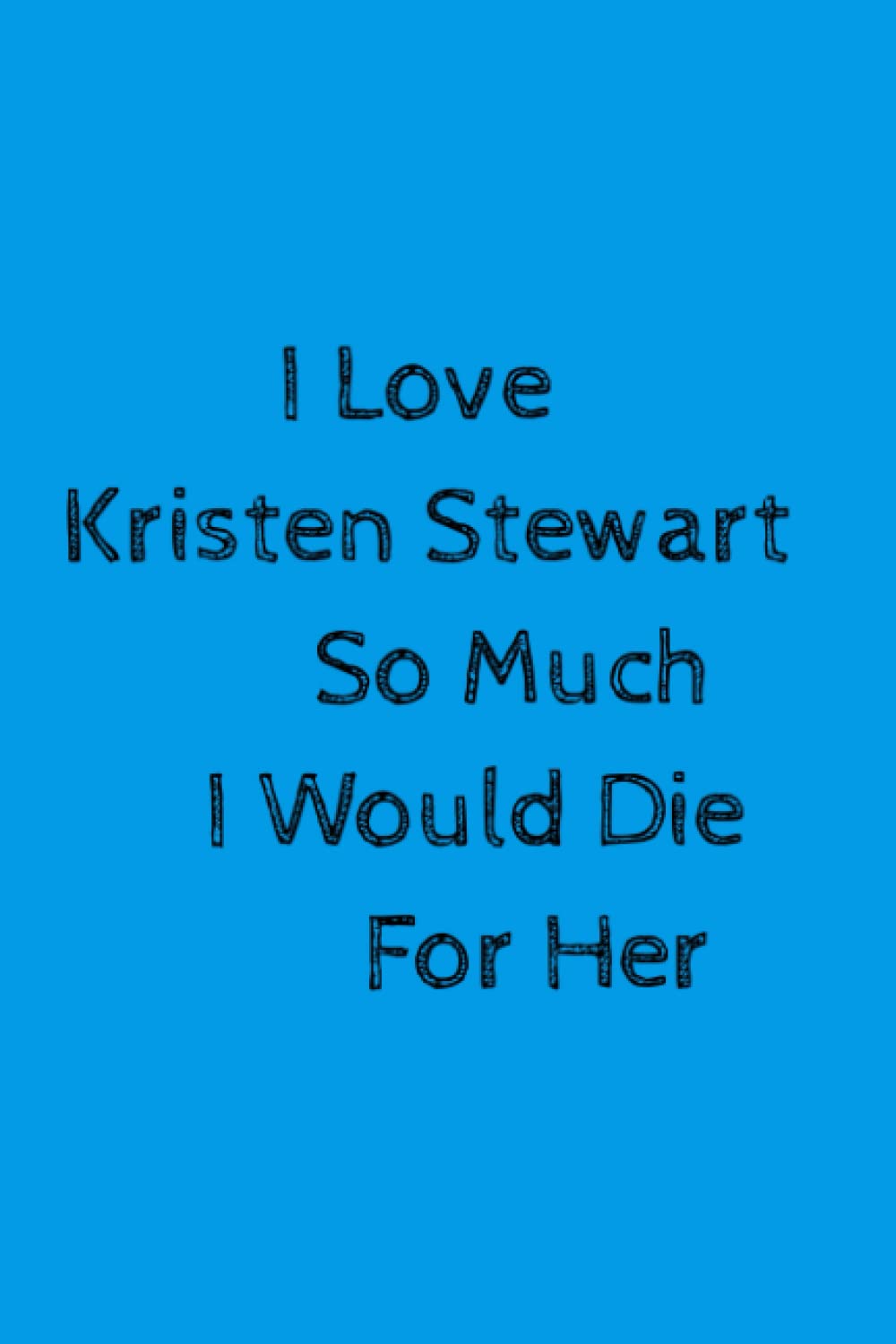 Kristen Stewart Blank Journal