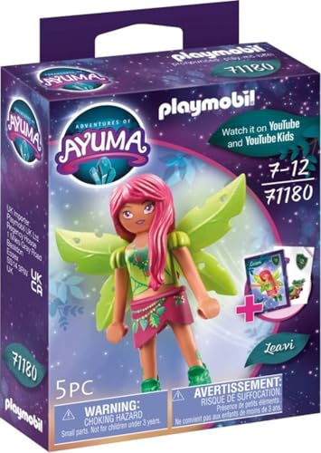PLAYMOBIL Adventures of Ayuma, Forest Fairy Leavi 71180, a