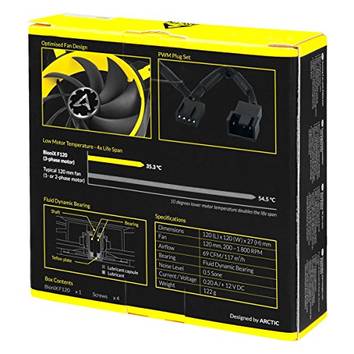 Build My PC, PC Builder, ARCTIC BioniX F120