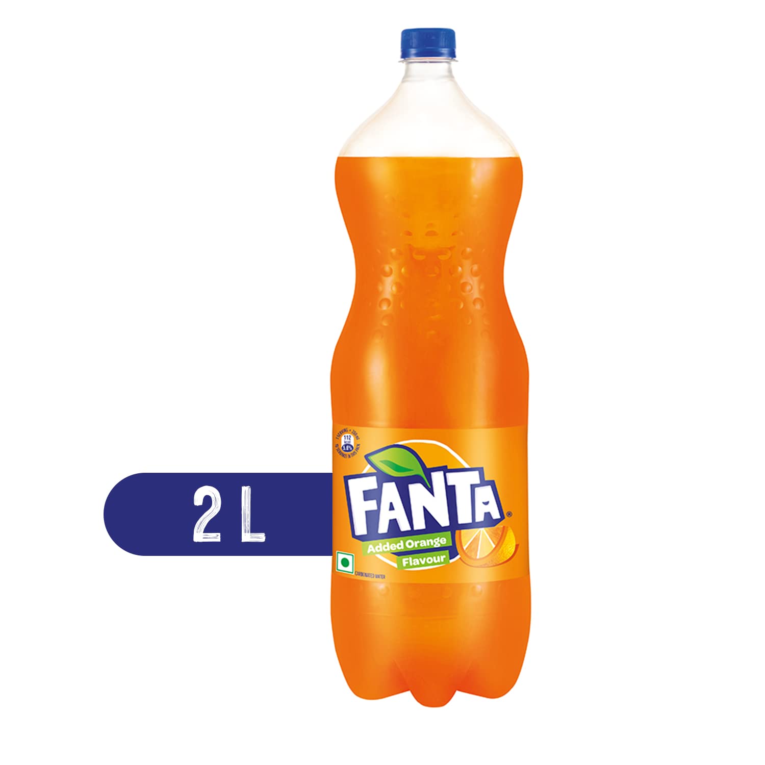 FANTA®️ Orange Flavored Cold Drink | Soft Drink with Added Orange Flavour | Delicious Orangey Flavor| Recyclable PET Bottle, 2 L