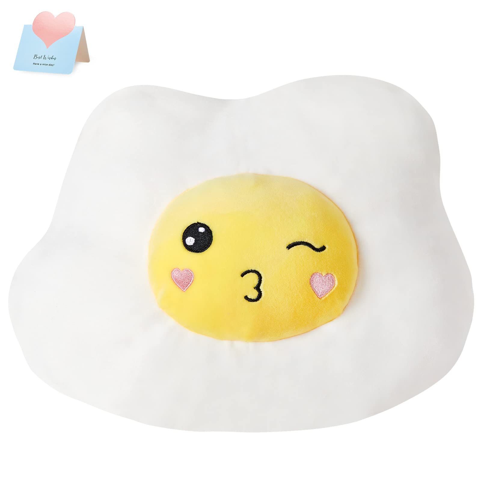 fried egg plush