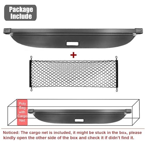 Image of Cargo Cover and Net for Hyundai Tucson 2026 Accessories 2025-2022