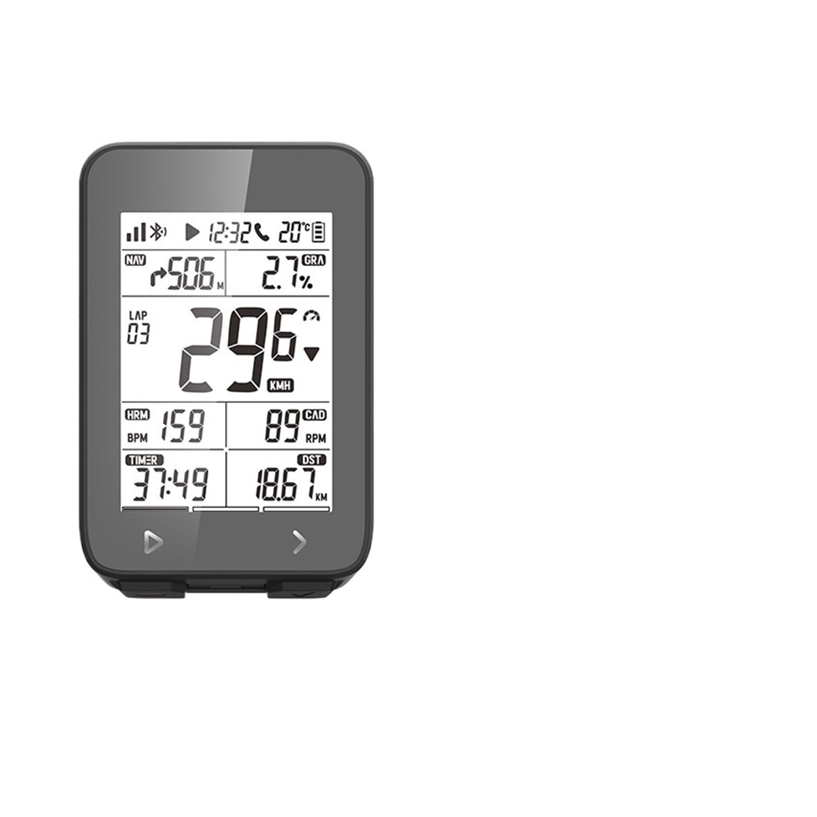 Genérico Computadora for Bicicleta, Compatible con IGPSPORT