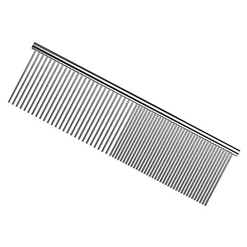 Sandywood Pet Stainless Steel Grooming Dog Comb Tool