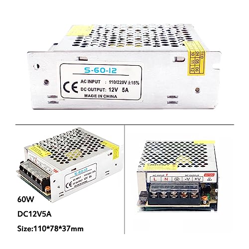 Transformateur LED 220V 12V haute puissance 500W à ventilation active - 6