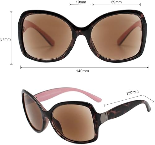 Miniatura 5 de VITENZI Ferrara - Lentes de sol de lectura para mujer, lentes de sol de lectura tintados con lectores completos integrados, Ferrara